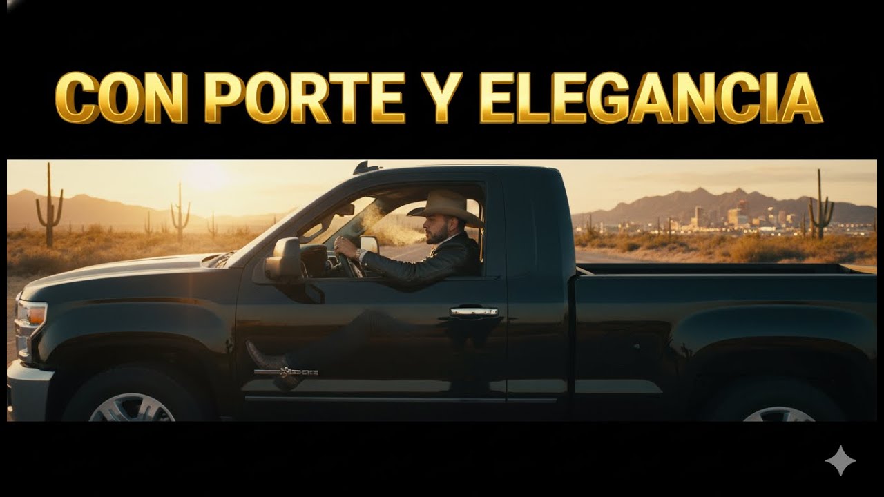 🔥 Con Porte y Elegancia – Corrido Tumbado 🔥 | Pura Calle Music Oficial