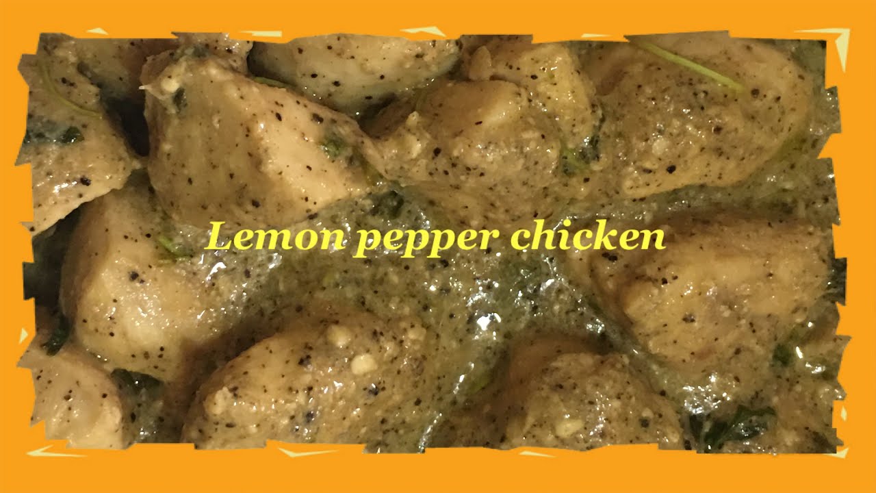 Lemon pepper chicken with malai recipe ||How to make Lemon pepper chicken @exoticvisionx