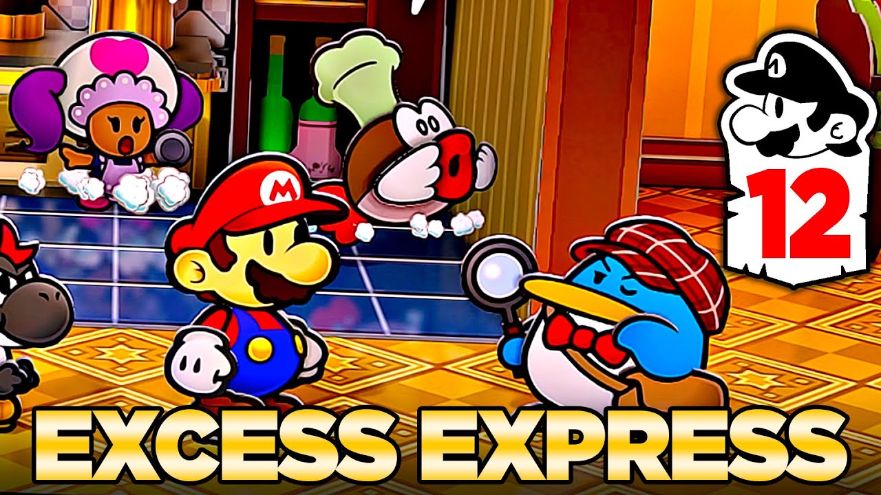 Избыточный экспресс — Paper Mario: The Thousand-Year Door Switch — 100% прохождение 12