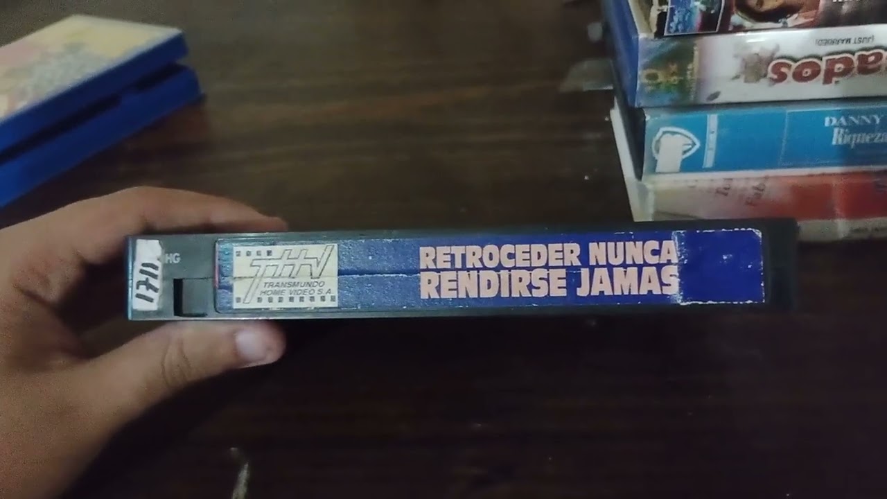 Retroceder nunca, rendirse jamás unboxing 