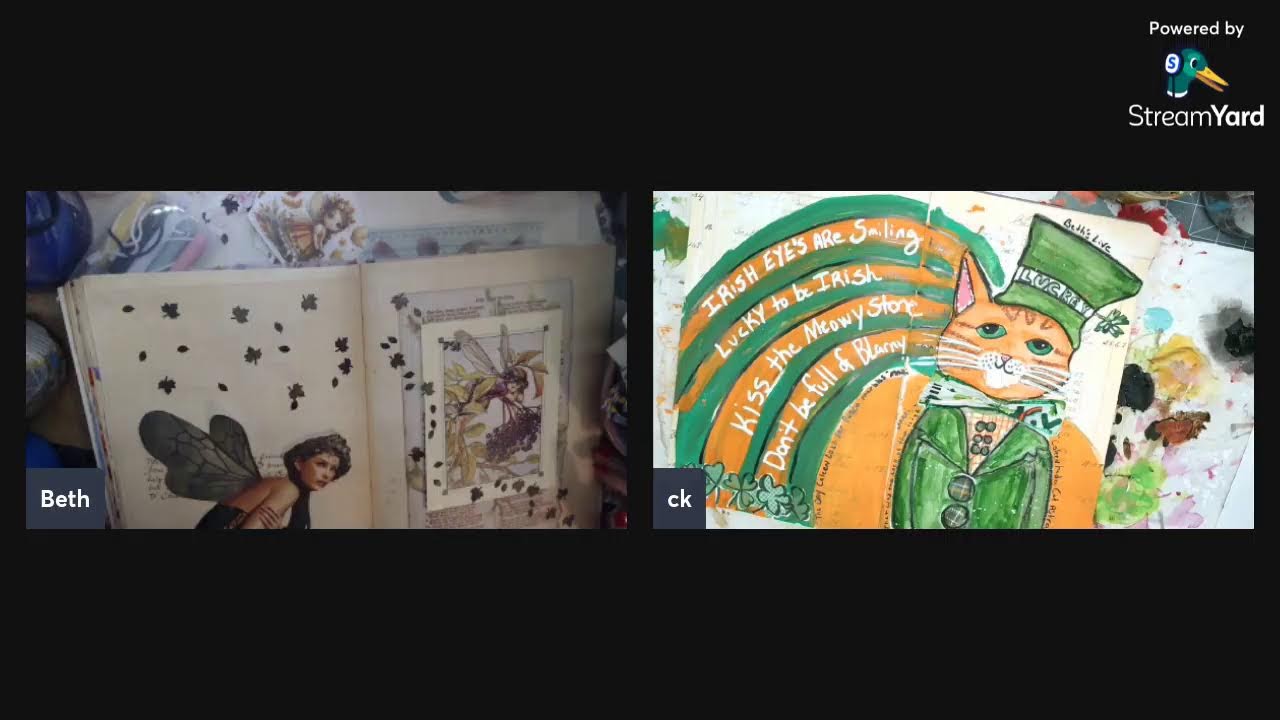 Paint along Tuesday with friends