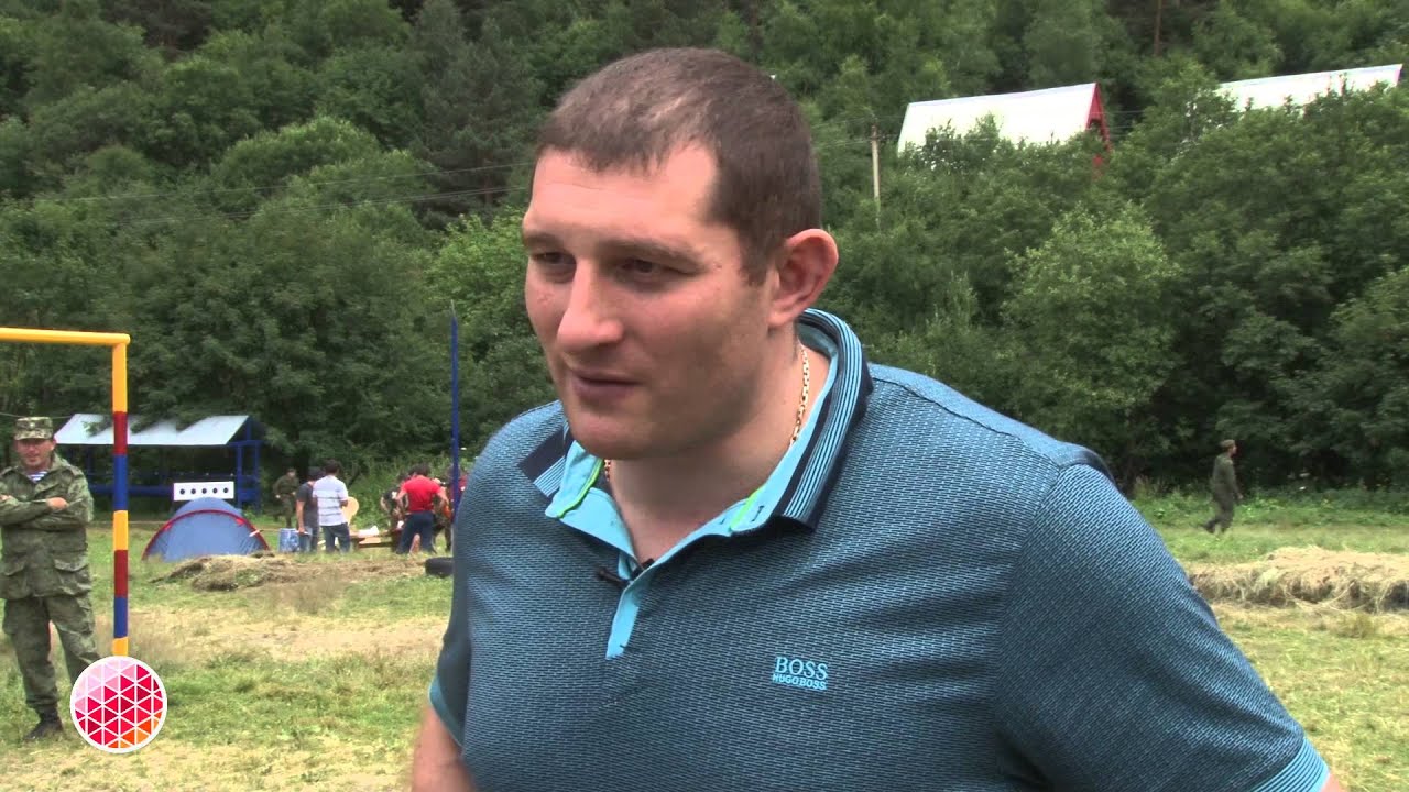 Открытие военно-спортивного лагеря 