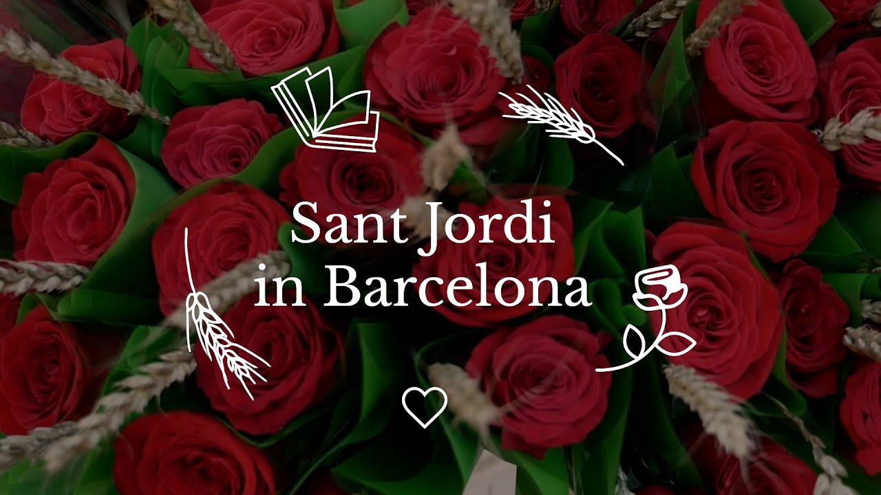 Sant Jordi in Barcelona