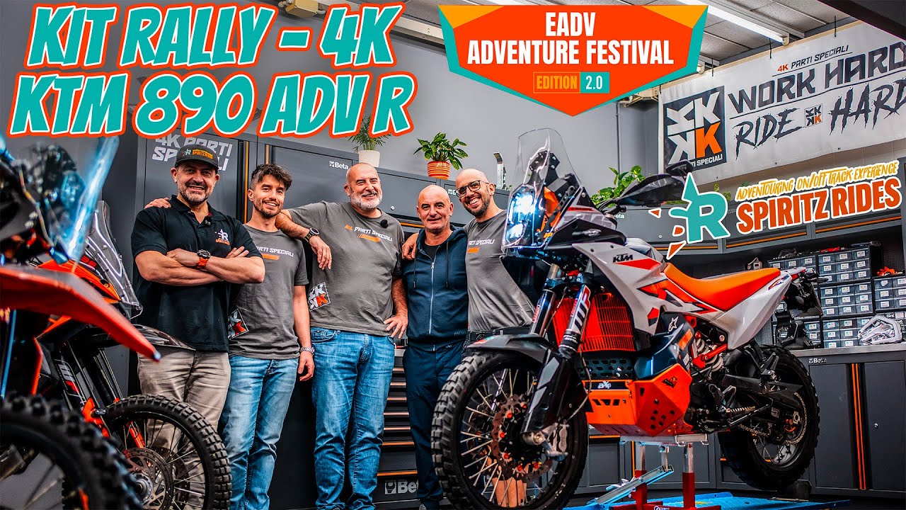 KIT RALLY 4K PARTI SPECIALI - KTM 890 ADVENTURE R dal 2023 - TORRETTA ADVENTURE RALLY X EADV FEST
