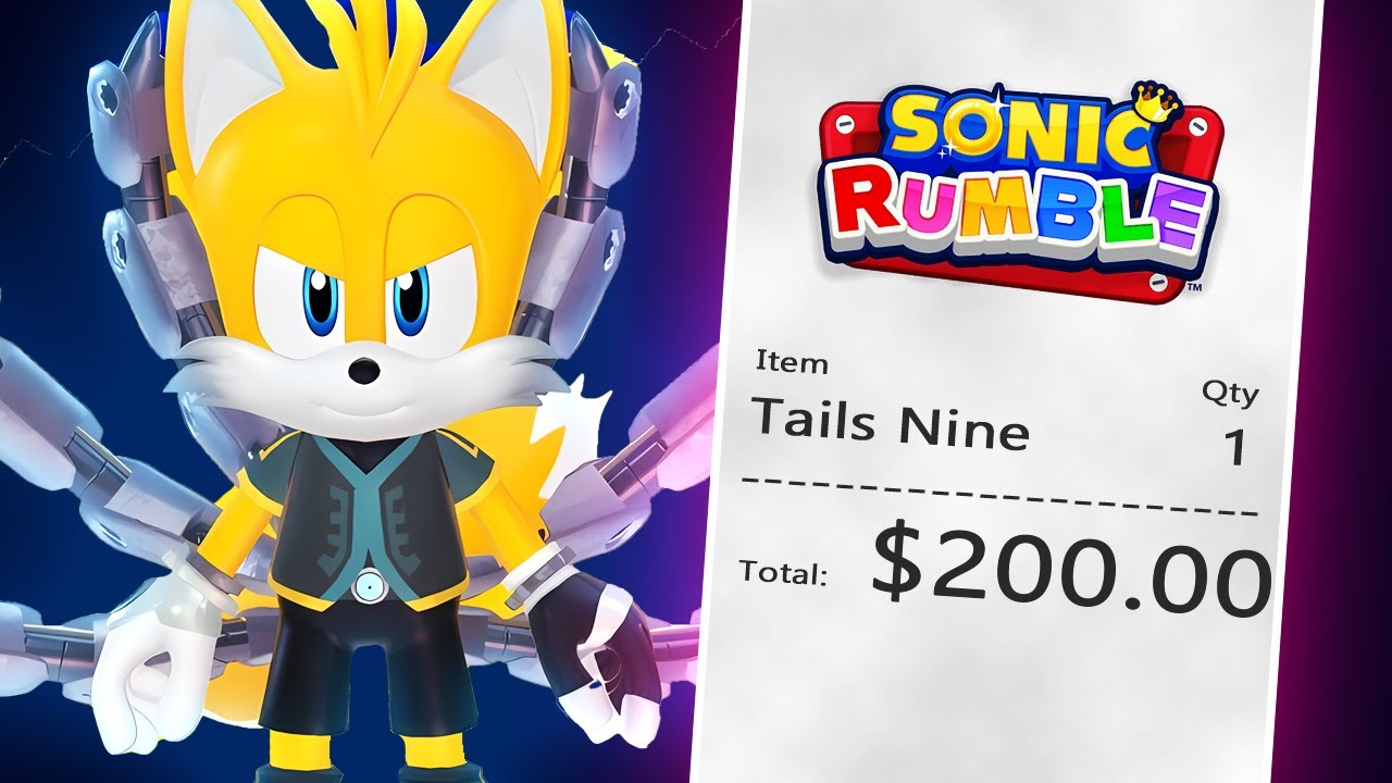I Bought The Nine Tails Skin In Sonic Rumble Then THIS Happened...