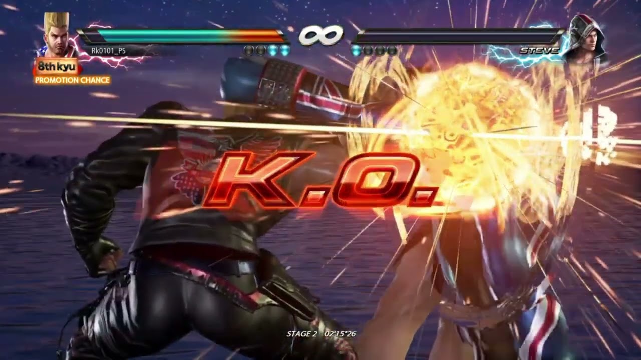 Tekken 7, Paul vs Steve #gaming #ps4 #ps5 #tekken8 #tekken7 #gameshow  #tekkenfight #tending #share