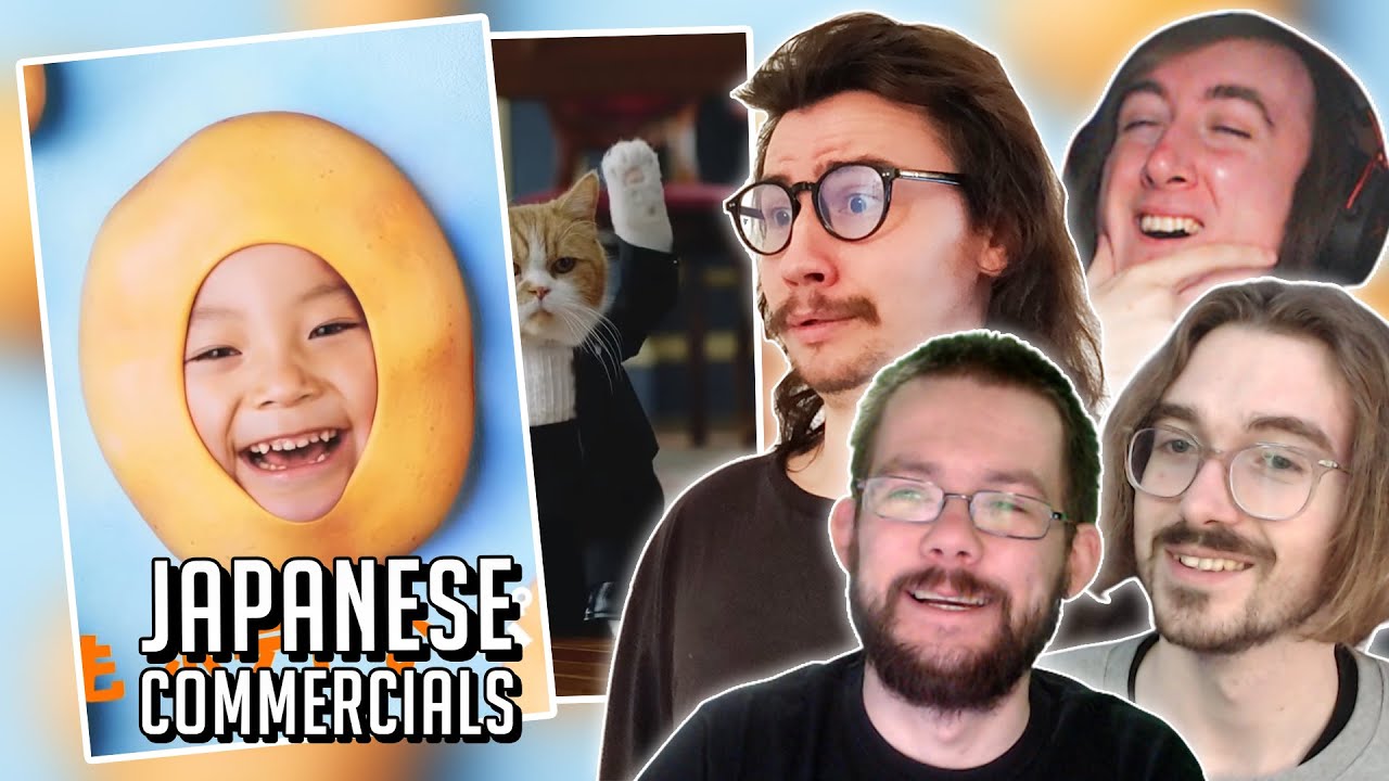 The Djentlemen's Club React to Japanese Commercials (REACTION)