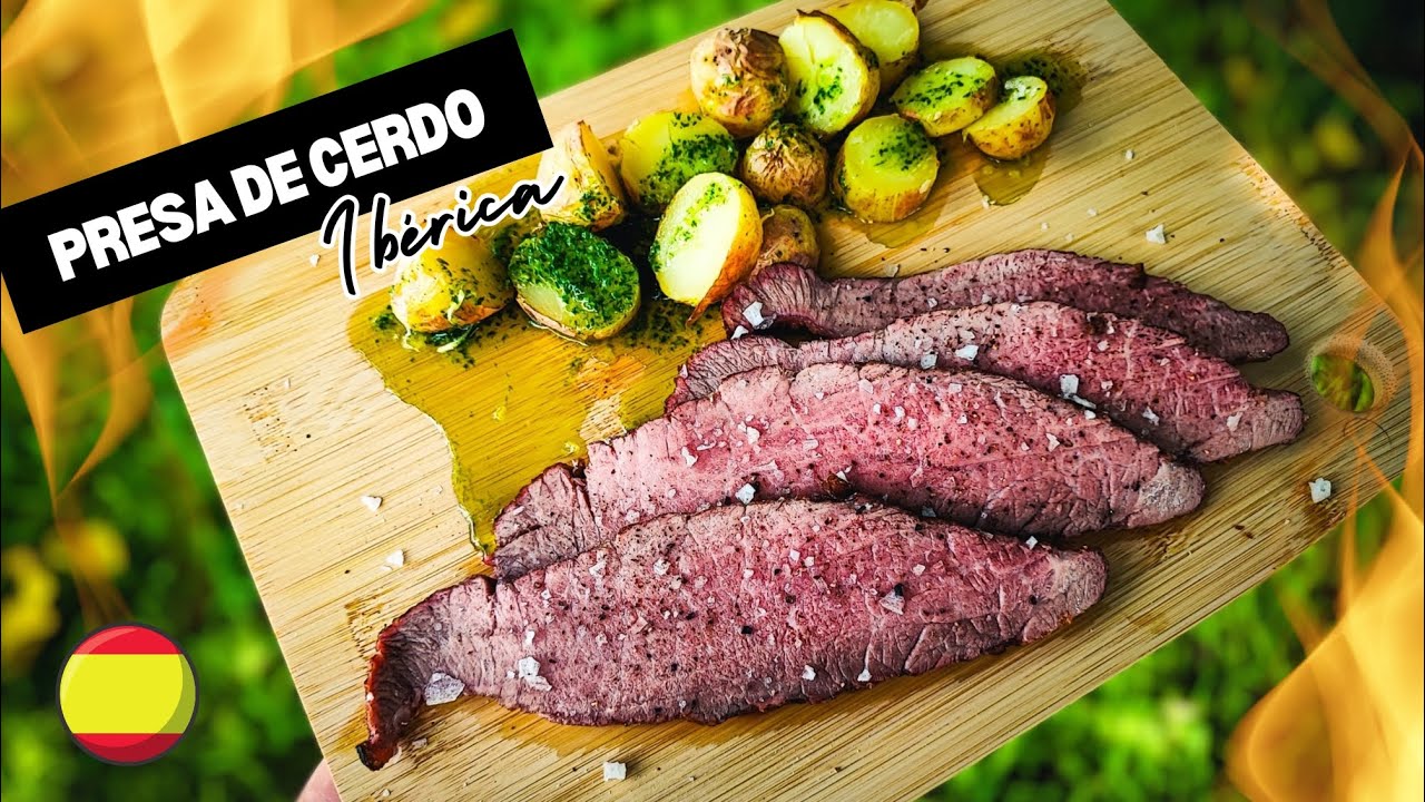 Presa de Cerdo Ibérico a la Barbacoa