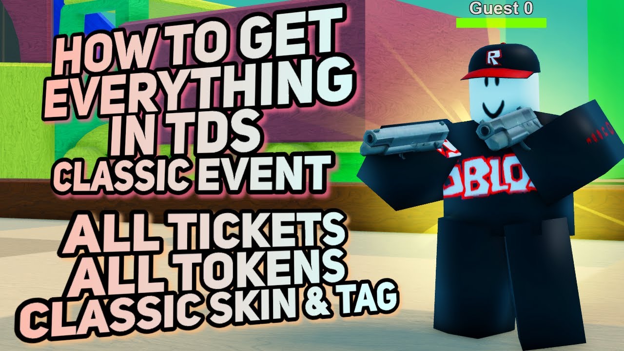 How to COMPLETE TDS Classic Event | All Tickets, All Tokens, Guest Scout Skin & Classic Nametag