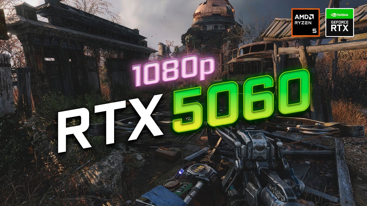 Metro: Exodus - Ray Tracing vs RTX 5060 Performance Test | 1080p