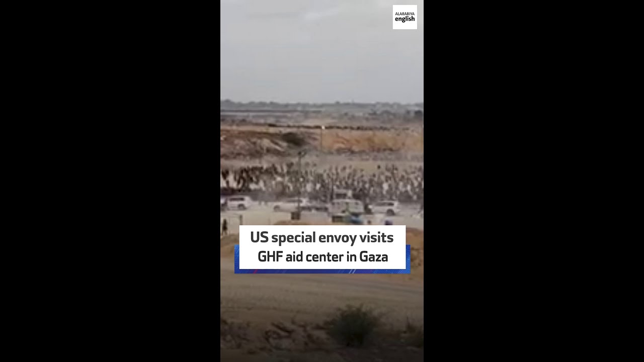 US special envoy visits GHF aid center in Gaza