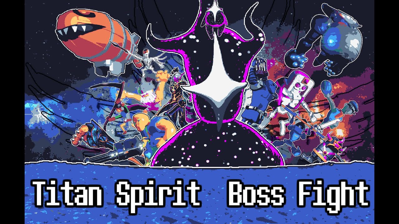 Titan Spirit Boss Fight Concept (Clash Royale x Deltarune Animation)
