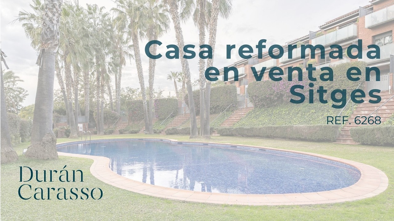 Casa reformada en venta en Sitges | Ref. 6268