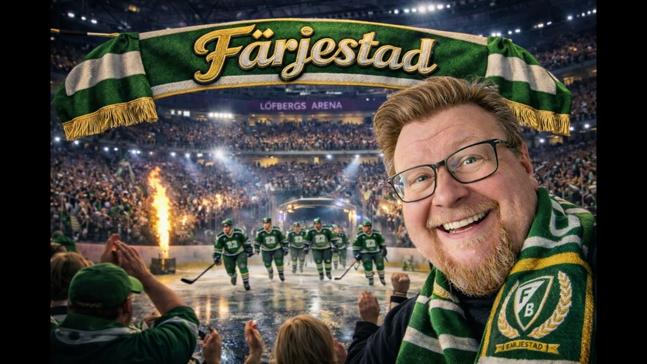 Färjestad – En hyllning i svart, guld och hjärta | Färjestad – A Tribute in Black, Gold and Heart