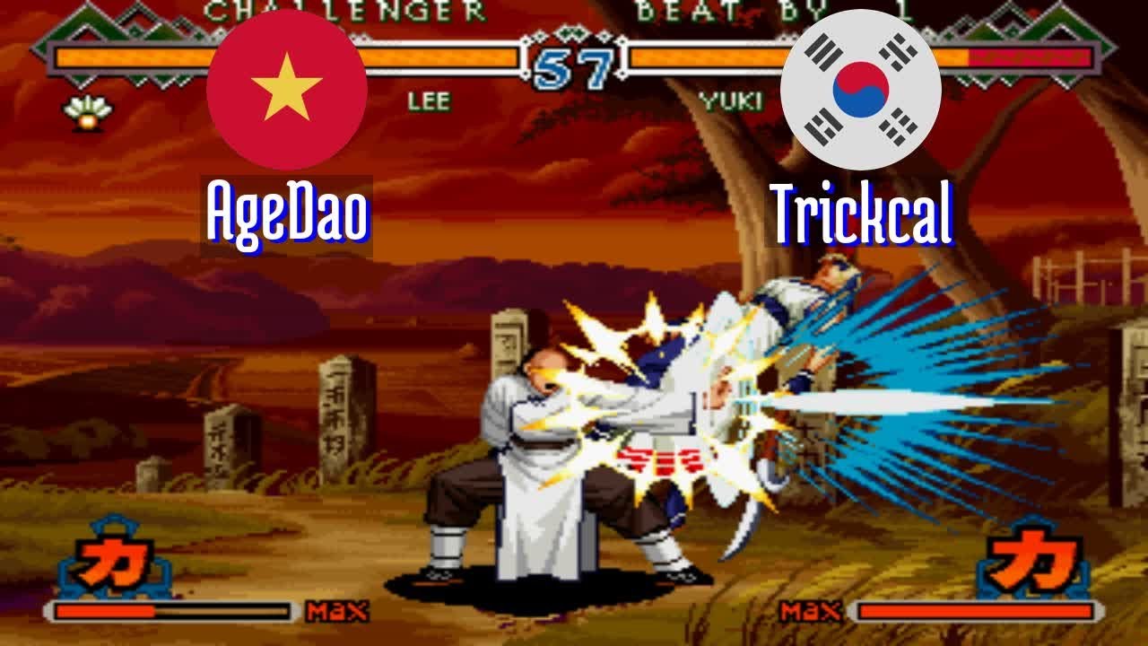 FT5 @lastbld2: AgeDao (VN) vs Trickcal (KR) [The Last Blade 2 lastbld Fightcade] Mar 17