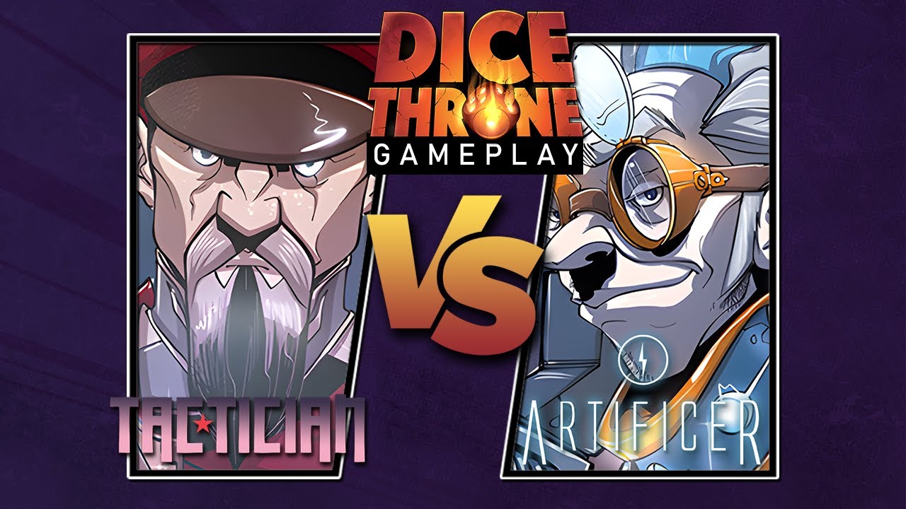 Dice Throne Duel Gameplay | Tactician vs Artificer