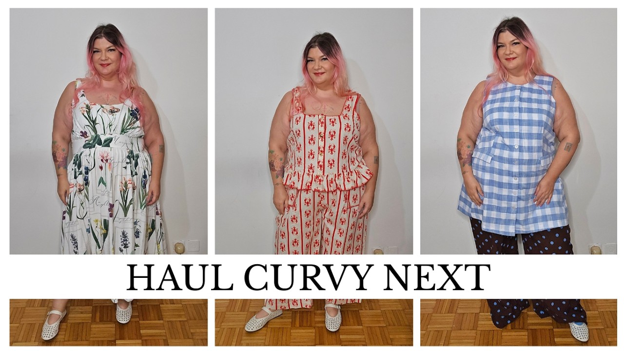Haul e recensione capi Next - outfit curvy indossati!