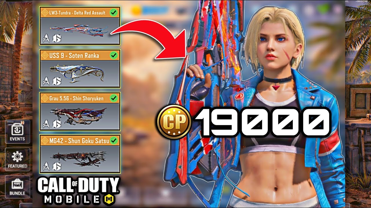 Buying THE ENTIRE STREET FIGHTER X CODM LEGENDARY GUN SKINS...