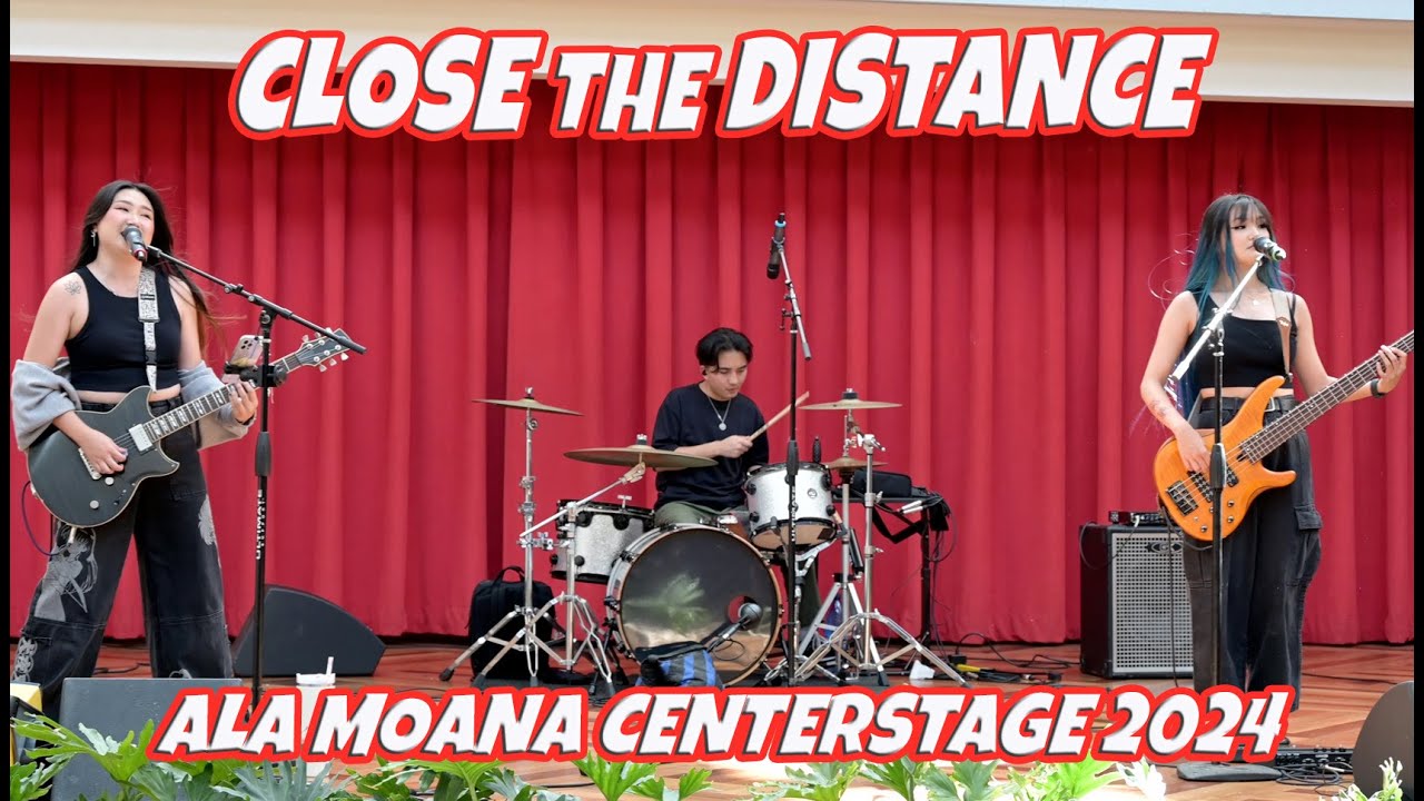 Close the Distance at Ala Moana Centerstage July 27, 2024 Alternative Pop Best Hawaii Music