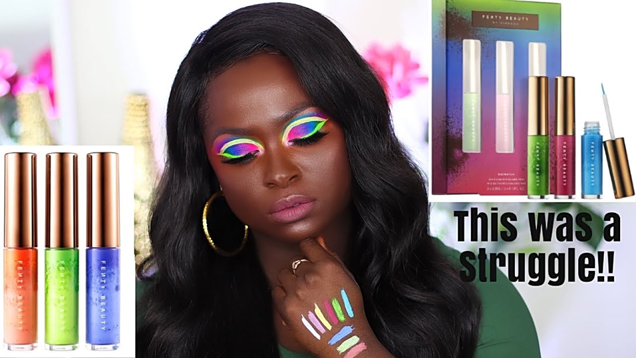 *NEW* FENTY BEAUTY VIVID EYELINERS - TAKE ONE | OHEMAA BONSU