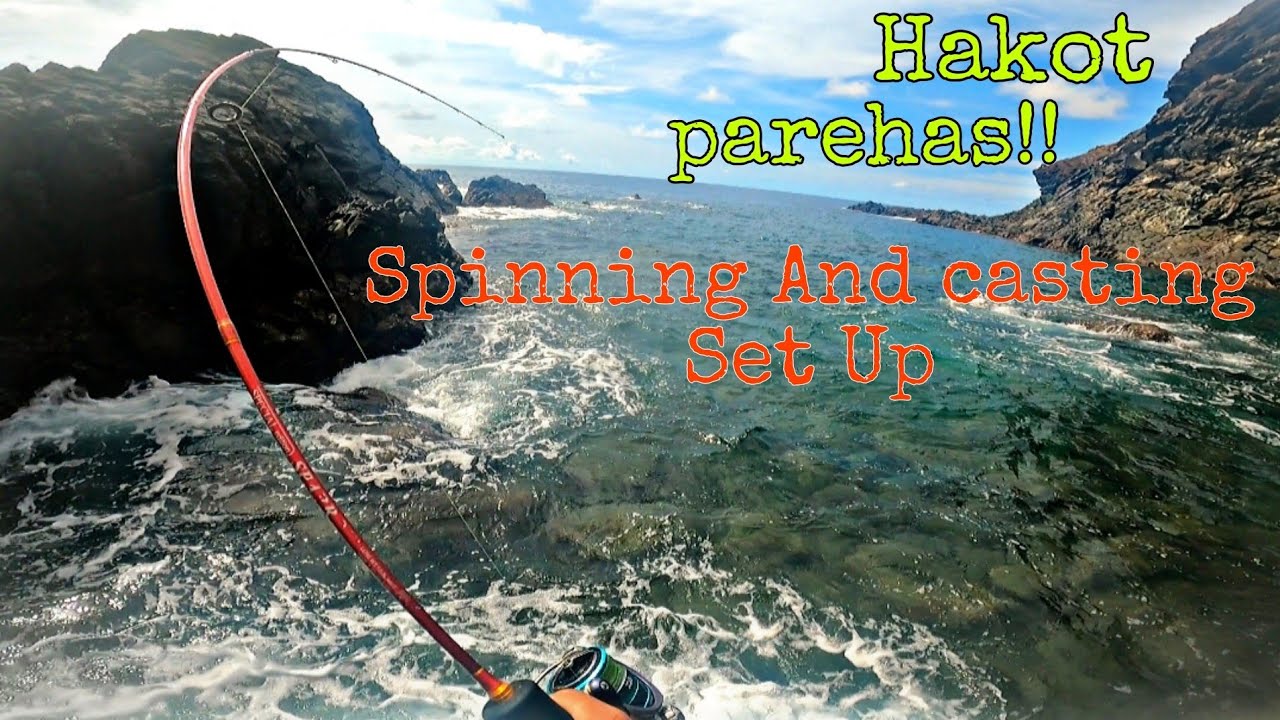 Matibay at Murang rod sa shoppe | Spinning And casting Set Up Napalaban agad