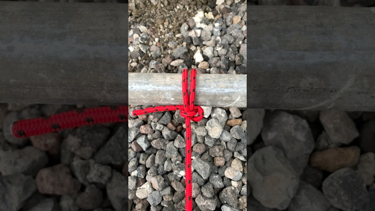 how to make a simple knot