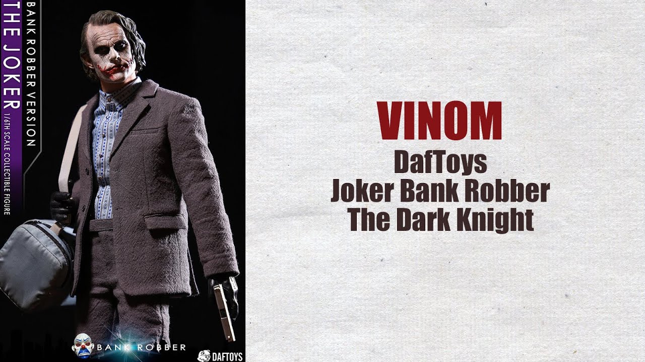 Набор - Daftoys - Joker Bank Robber 1/6 set - The Dark Knight