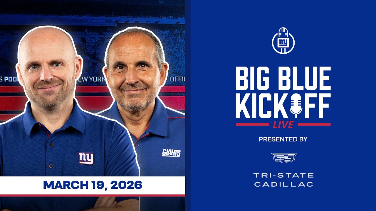 March 19, 2026 | Big Blue Kickoff Live | New York Giants