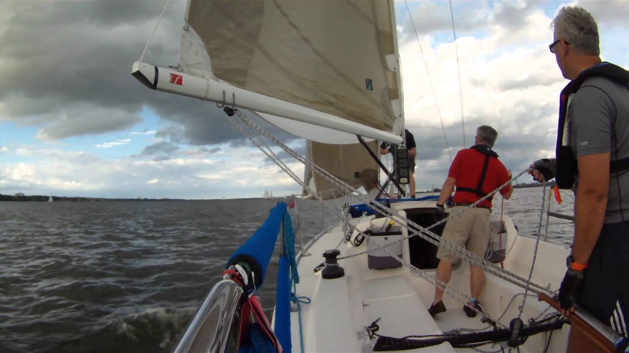 July 7 -- Rounding, whisker pole set