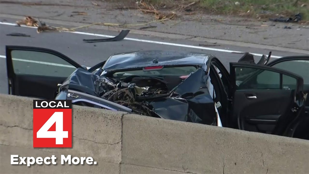 Stolen car sparks police chase on I-94 that ends in serious crash