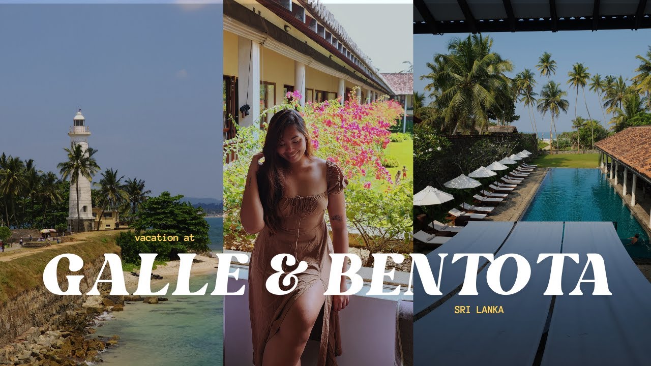What we did in GALLE & BENTOTA Sri Lanka for 5 days! Road trip, where we stay and train ride 🦣🏖