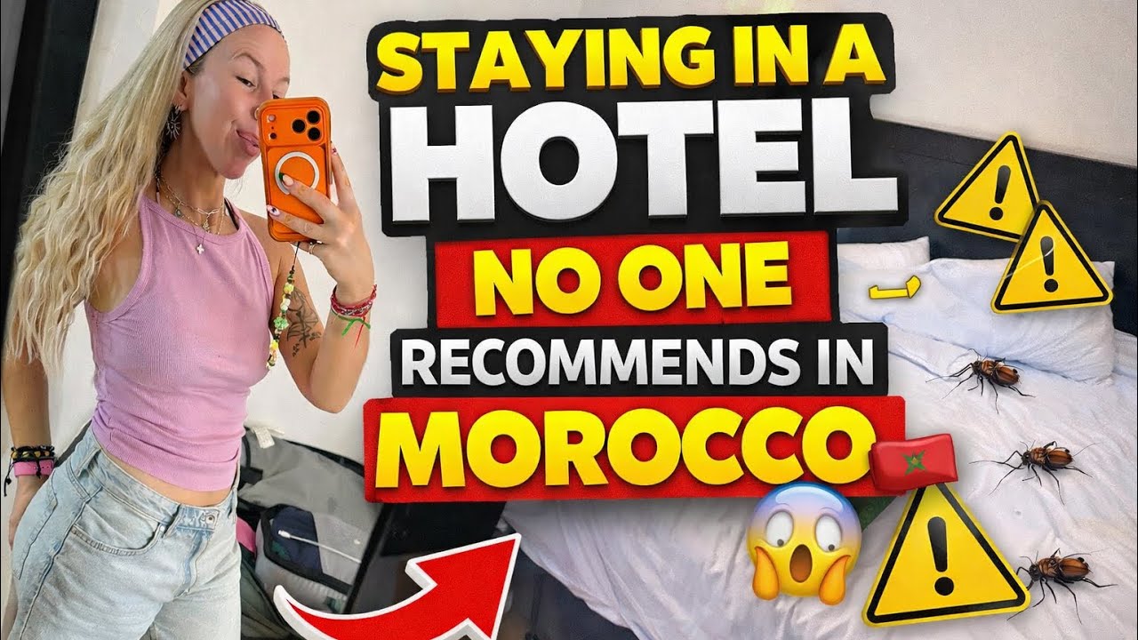 WE STAYED AT A HOTEL WITH SOME SERIOUSLY NEGATIVE REVIEWS.. WE WERE SO SHOCKED!! AGADIR, MOROCCO 😳