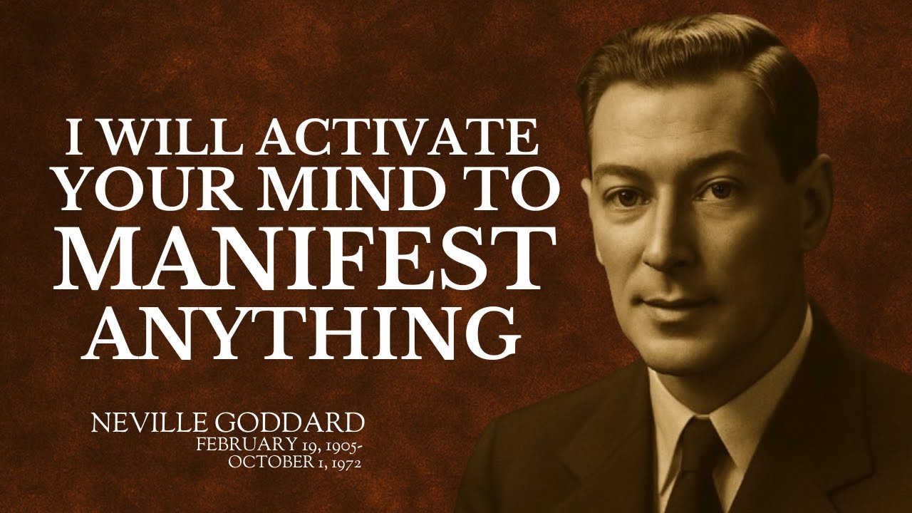 🔥 I Will Activate Your Mind to Manifest ANYTHING | Neville Goddard Inspired Speech 🔥