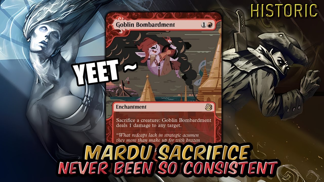 Mardu Sacrifice - Always Have Goblin Bombardment! | Historic BO3 Ranked | MTG Arena