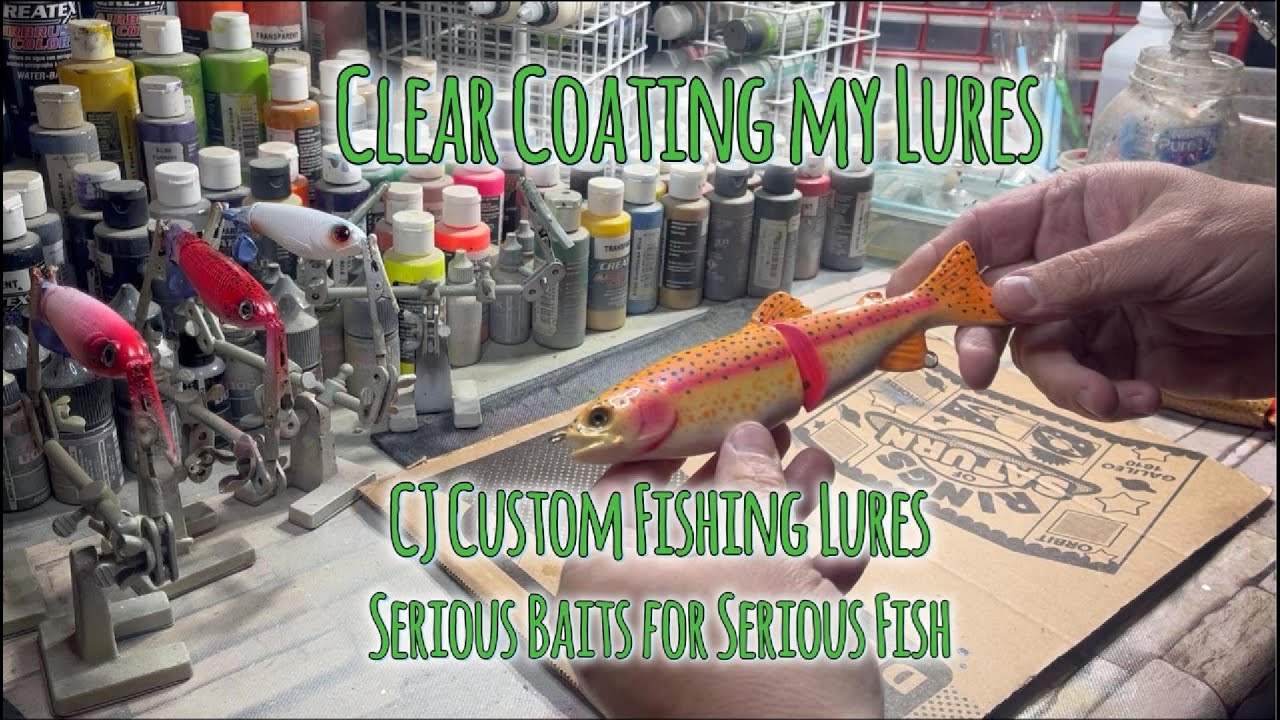 Clear Coating My Lures