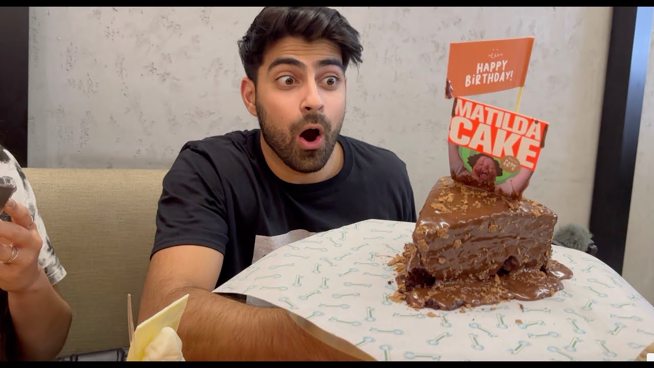 WE HAD THE MATILDA CAKE!!!!!! DUBAI