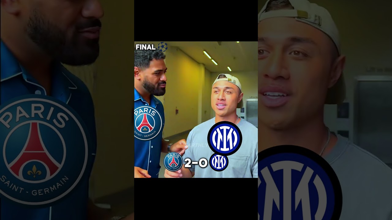 PSG 5-0 INTER is CRAZY 🔥 #championsleague