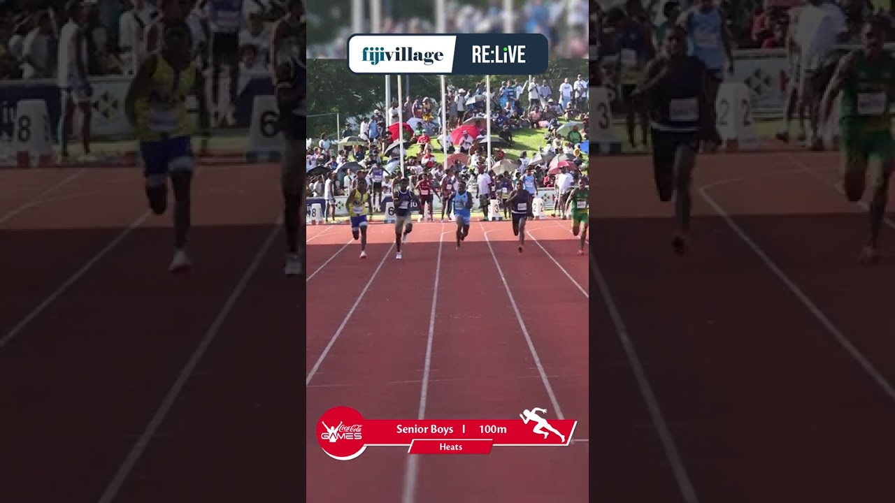 Senior Boys - 100m Heat 4 Cokes2026 Fijivillage Re:Live