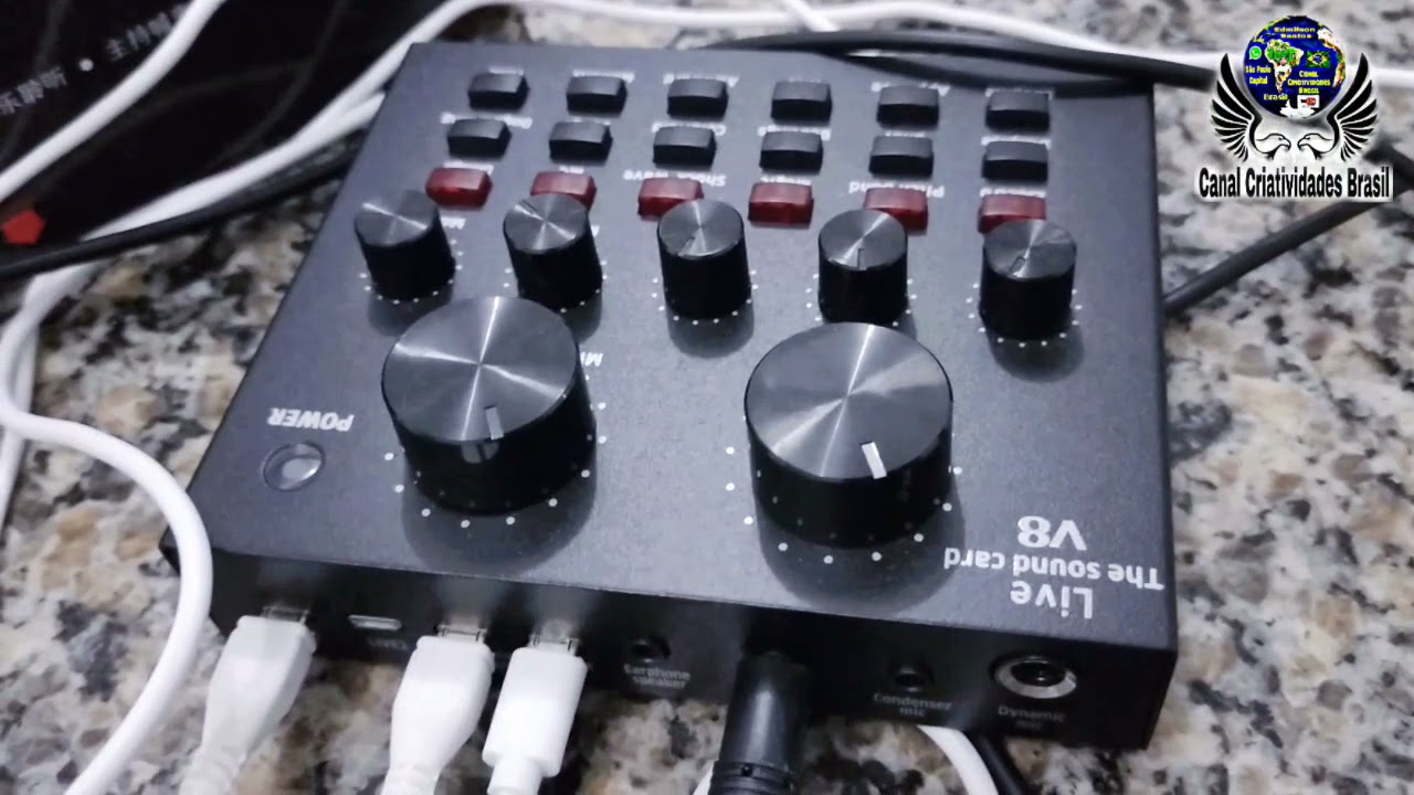 Ótima Míni Mesa de Som para sua live Rádio Karaokê e muito mais a Sua escolha
