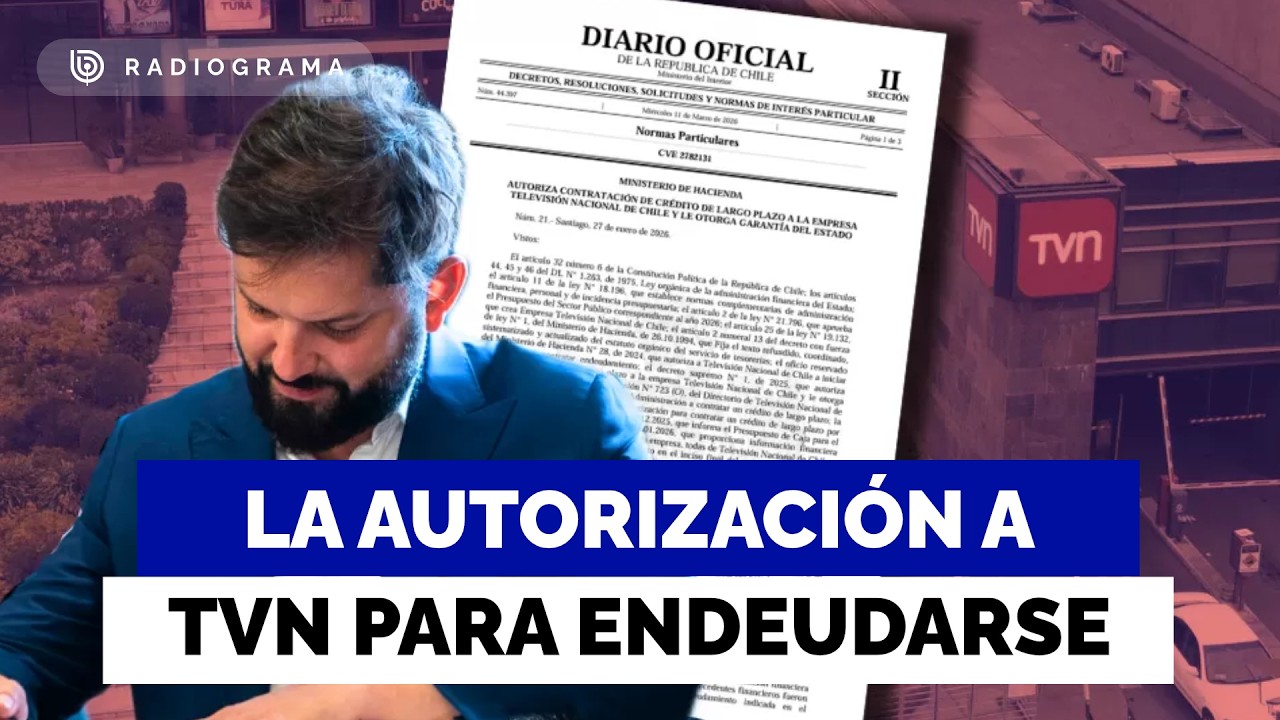 Gobierno saliente autorizó a TVN a endeudarse por más de $7 mil millones con garantía estatal
