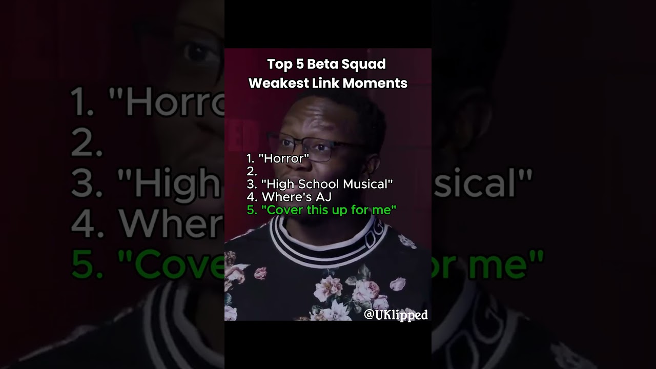 Funniest Beta Squad Weakest Link Moments Ranked