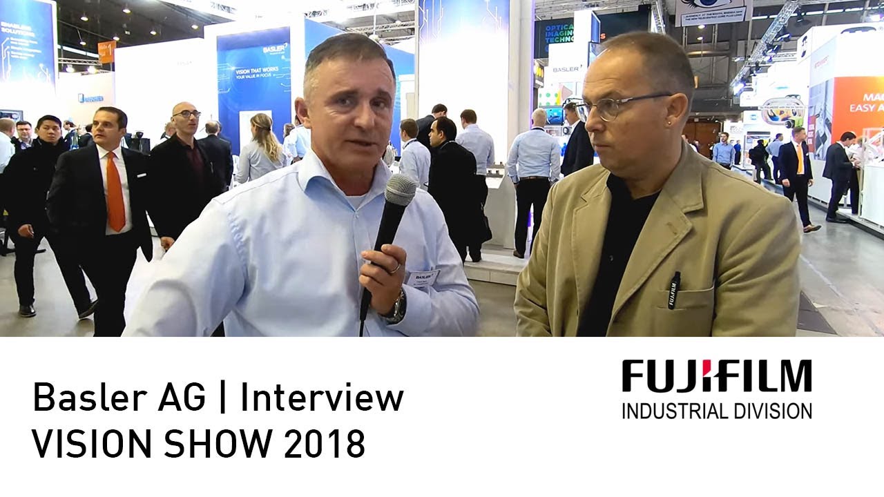 Fujifilm presents at the Vision Show Stuttgart 2018 | Basler AG