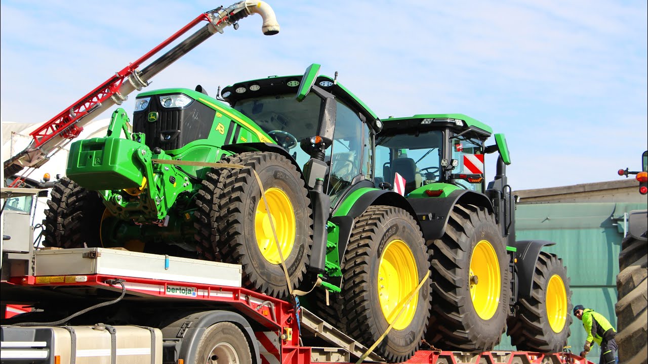 Consegna JD 7R 350 6R 250 | Delivery John Deere | Società Agricola Biagi Romeo s.s. | Agribertocchi