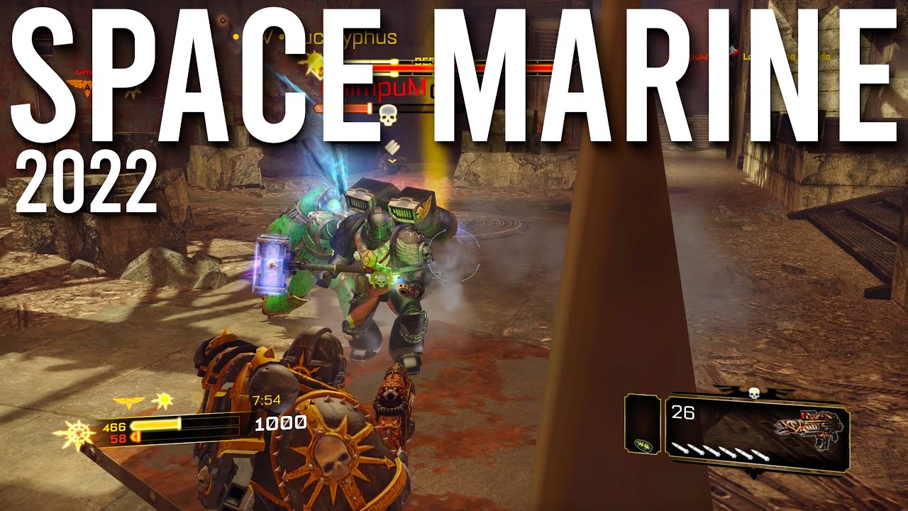 Warhammer 40,000: Space Marine Multiplayer In 2022 Waste Management Gameplay | 4K
