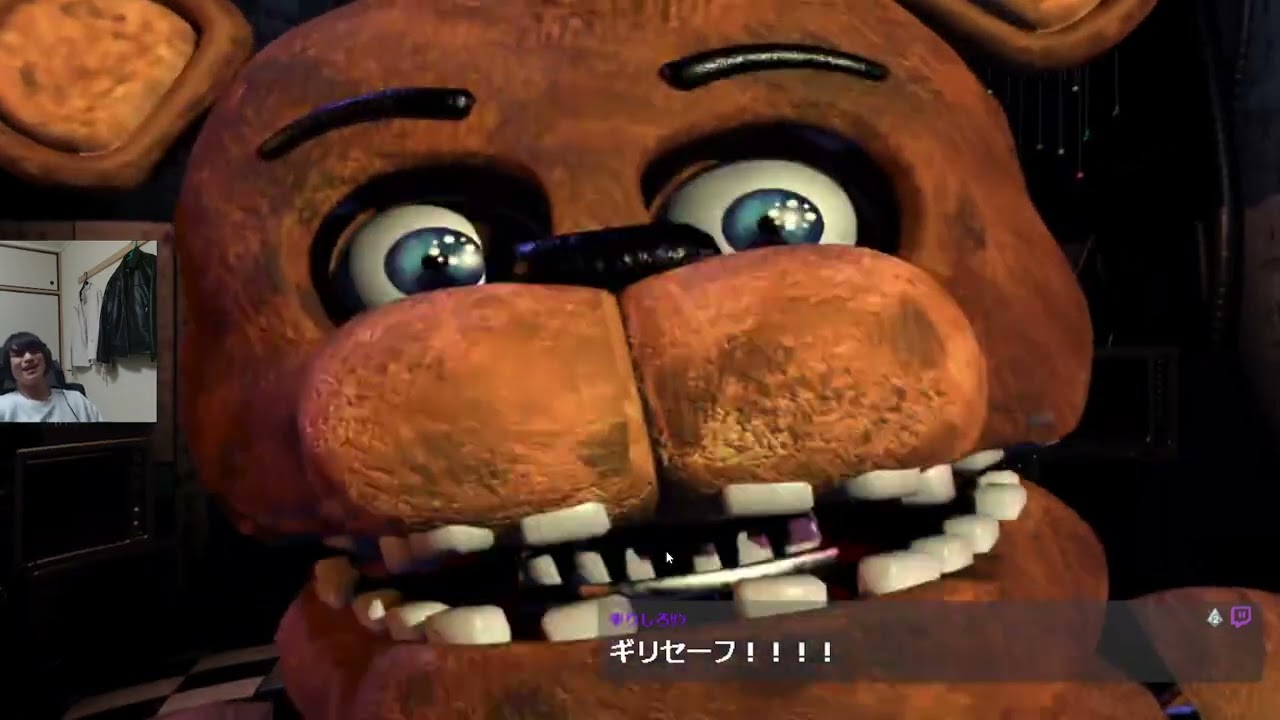 【ホラー】7時間かかった一周年記念　FNAF２