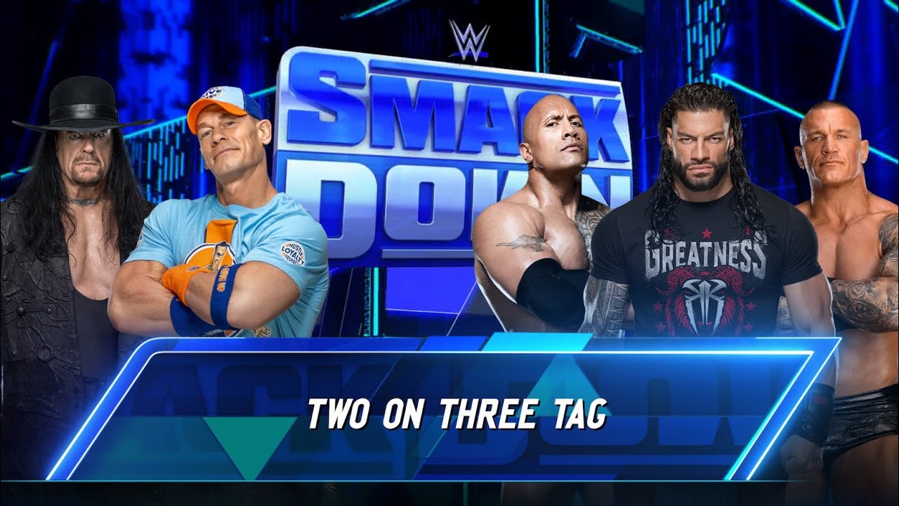 JOHN CENA & UNDERTAKER VS TEAM ROMAN REIGNS