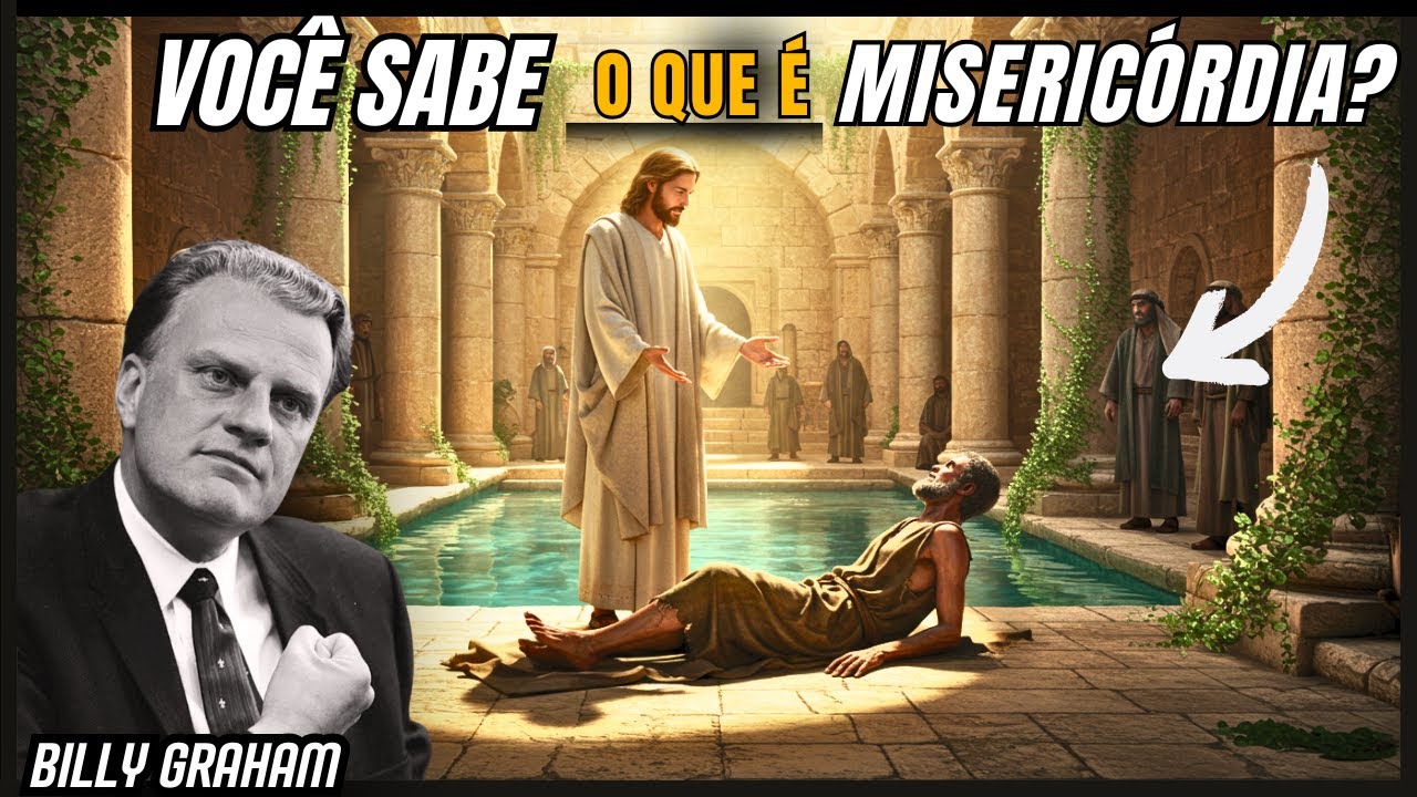 O que você precisa saber Sobre a Misericórdia de Deus para com a sua vida - Billy Graham