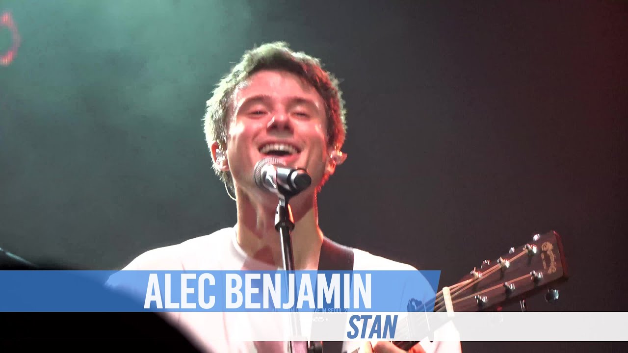 Alec Benjamin 알렉 벤자민 - Stan (Eminem Cover) (Live in Seoul, 18 August 2019)