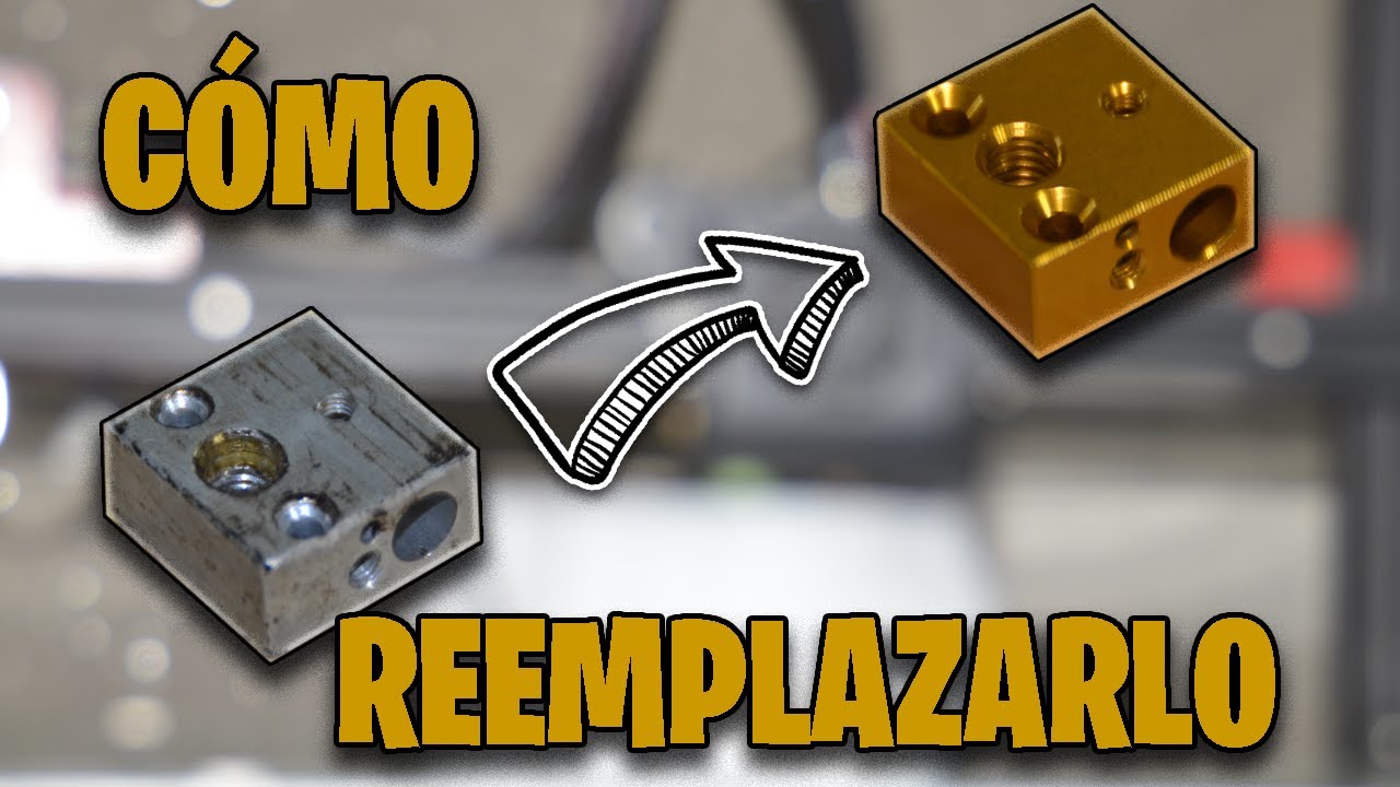 Como Reparar el Hotend de la Impresora 3D