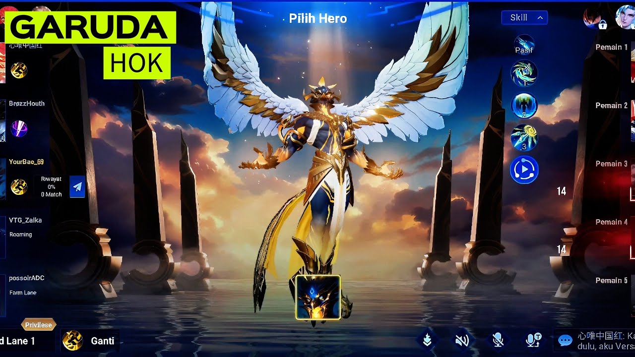 HOK : GARUDA MID LINE - AMATEUR GAMEPLAY